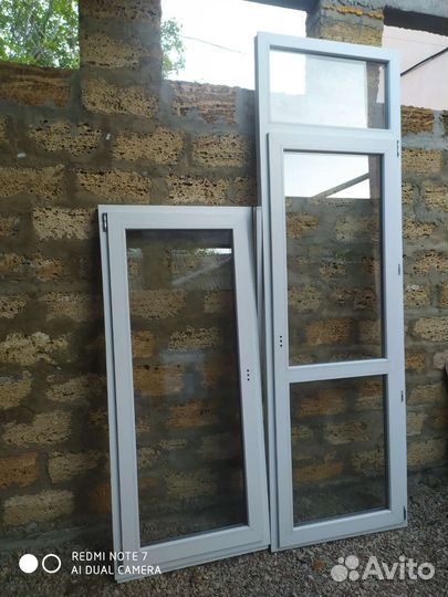 Балконная дверь с окном бу