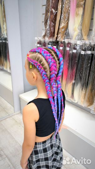 Косы, прически детям