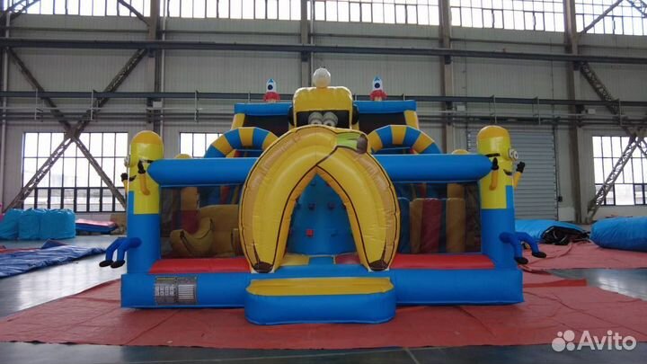 Батут для бизнеса Миньоны