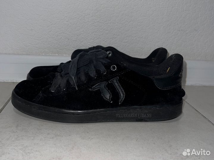 Кеды черные Trussardi