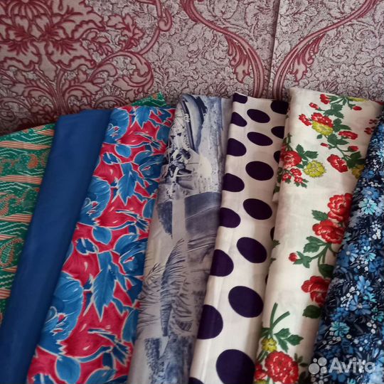 Отрез ткани поплин,штапель СССР