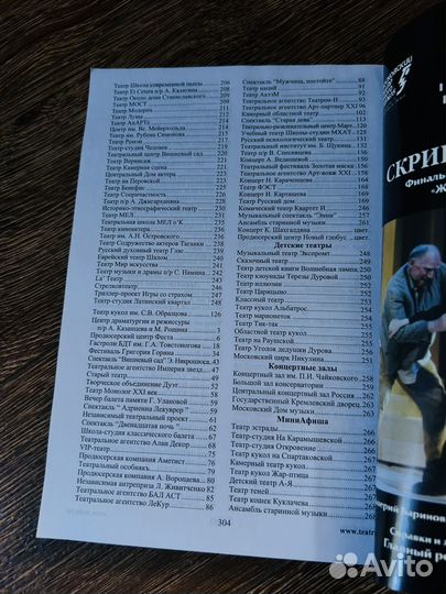 Театральная Афиша 2005