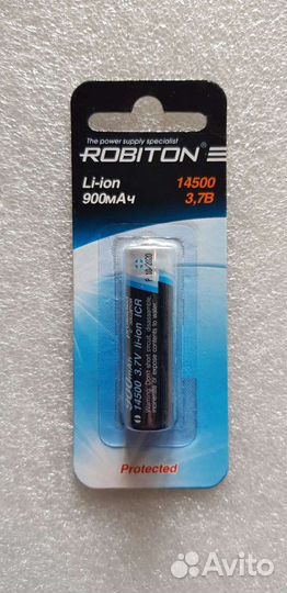 Аккумуляторы Li-ion 14500 3.7V с защитой