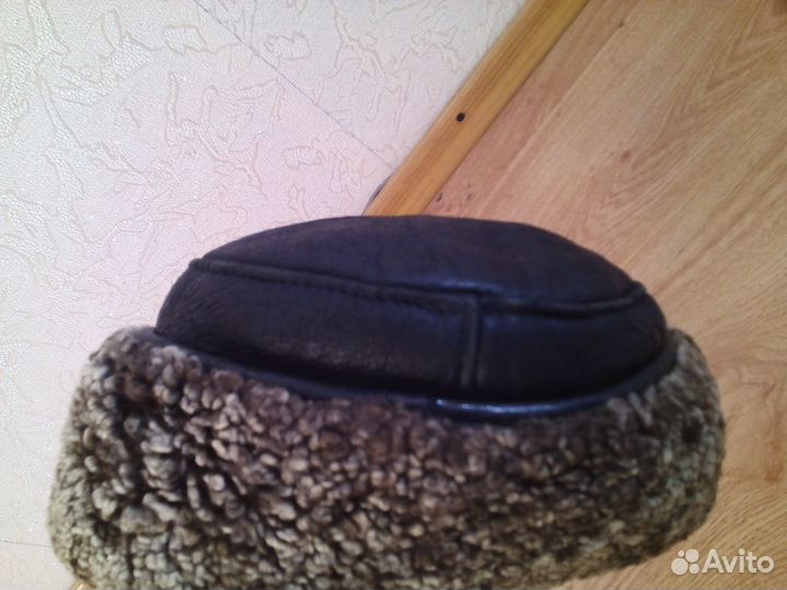 Шапка теплая зимняя из овчины