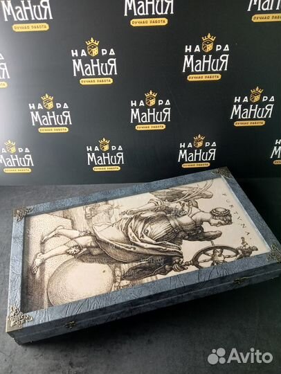 Нарды стеклянные в наличии и на заказ