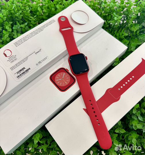 Как Новые Apple Watch 8 41mm Product Red