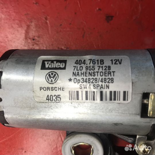 Мотор стеклоочистителя задний Volkswagen Touareg