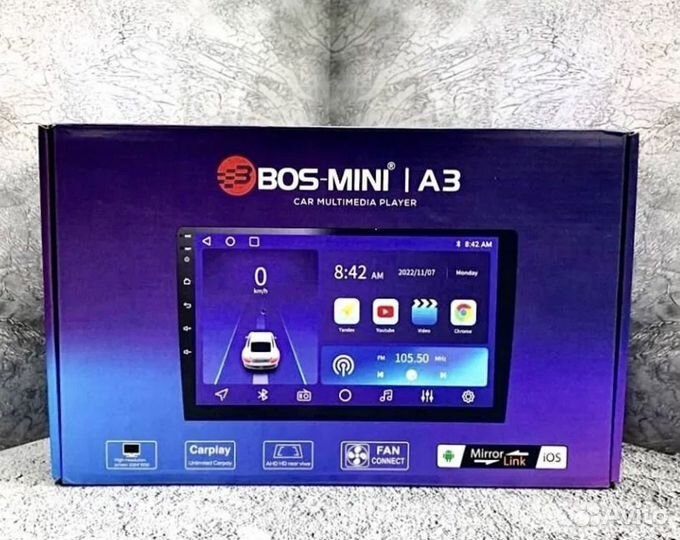 Магнитола Android BOS-mini A3 2/32 9