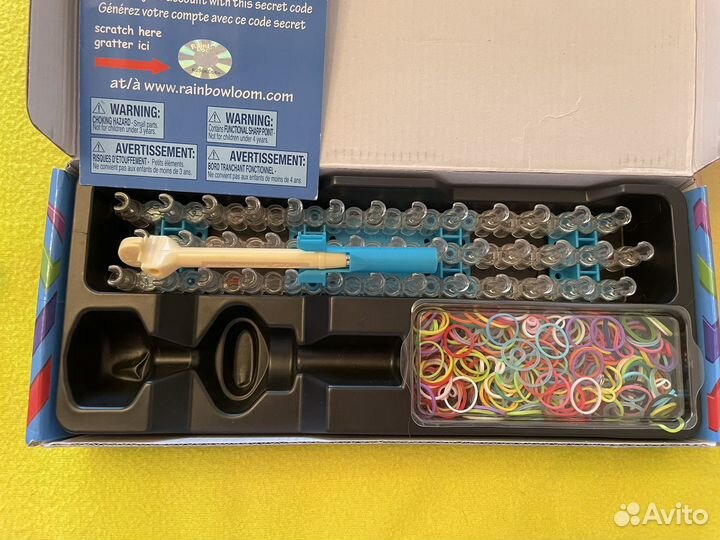 Rainbow loom Набор резинок для плетения