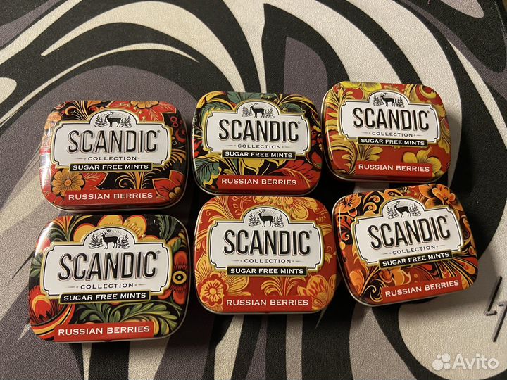 Scandic хохлома набор