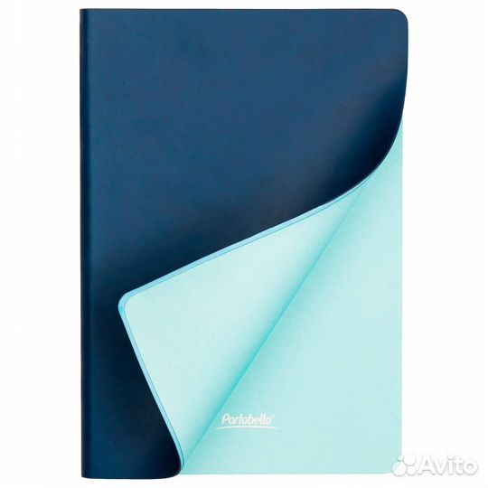 Ежедневник Latte NEW недатированный, синий/голубой (без упаковки, без стикера)