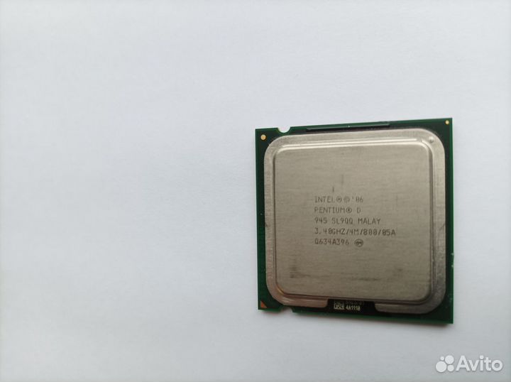 Процессоры Intel Core 2 Duo, Pentium D, Celeron D