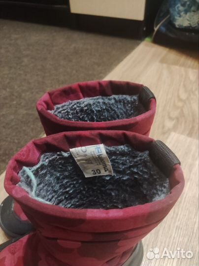 Сапоги зимние для девочки