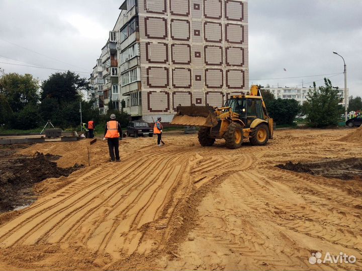 Песок карьерный с доставкой