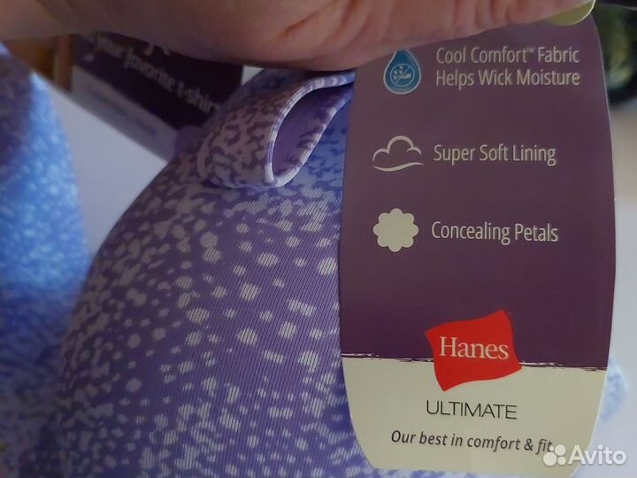 Бюстгальтер р.90B Hanes USA