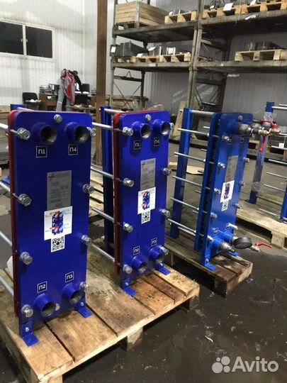 Теплообменник пластинчатый 30 кВт для гвс