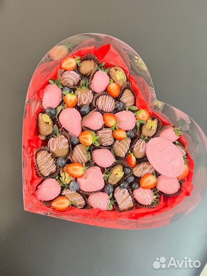 Клубника в бельгийском шоколаде callebaut