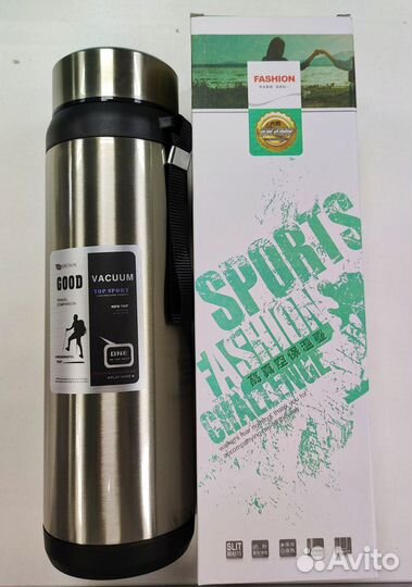 Термос с двойными стенками 800-1500 мл