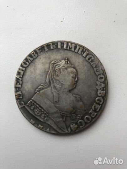 Продам монету 1 рубль 1749