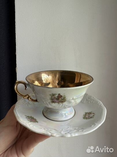 Сервиз чайный Мадонна Винтаж Wabrzych Poland