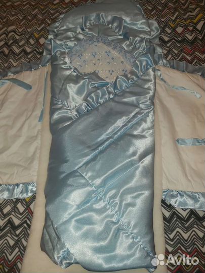 Конверт на выписку зимний овчина