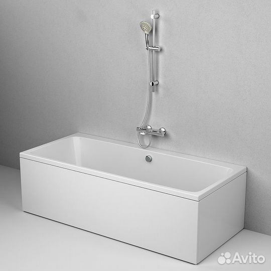 Фронтальная панель для ванны AM.PM Func 180 W84A-180-080W-P Белая