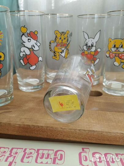 Стаканы СССР стекло Калининский завод