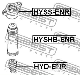 Опора заднего амортизатора hyssenr