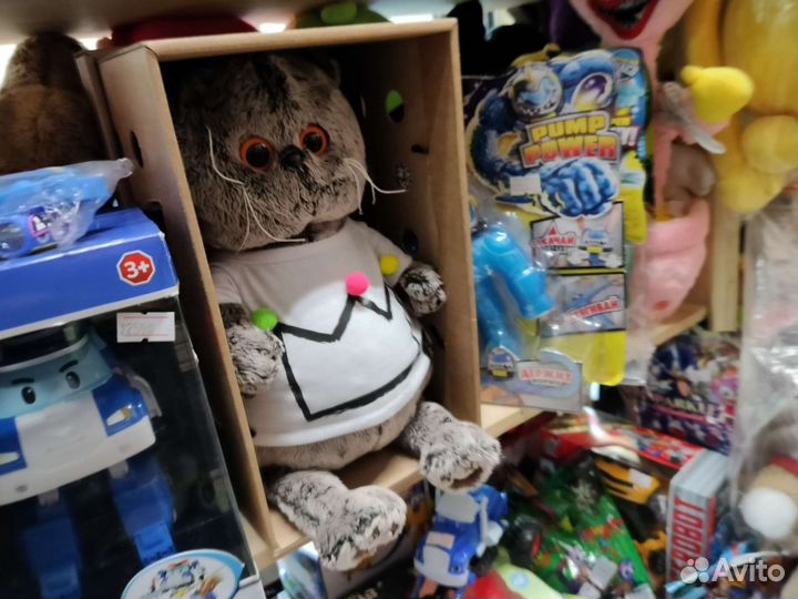 Кот Басище 25 см