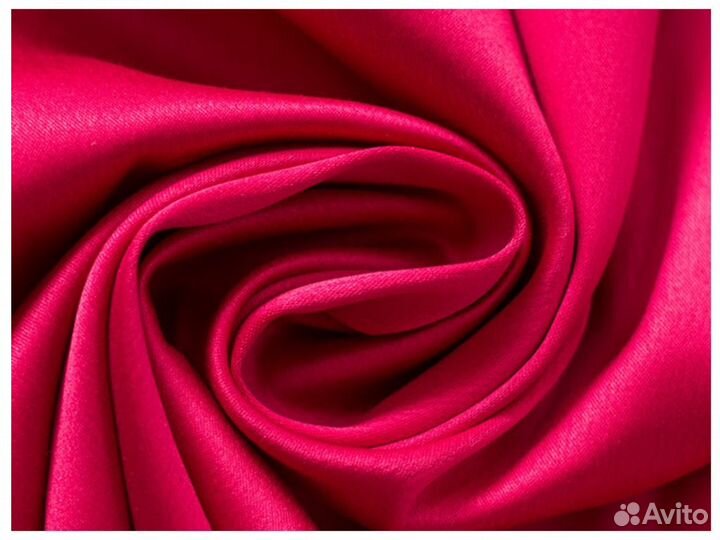 Ткань Русский атлас-стрейч однотонный
