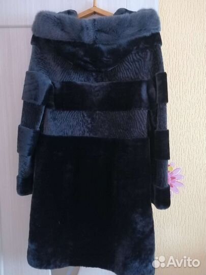 Шуба мутоновая 48 размер