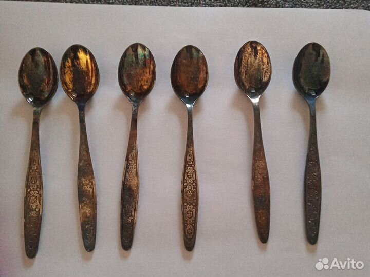 Мельхиоровые ложки СССР