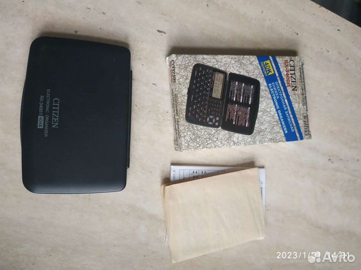Эл.книжка citizen rx3400ii