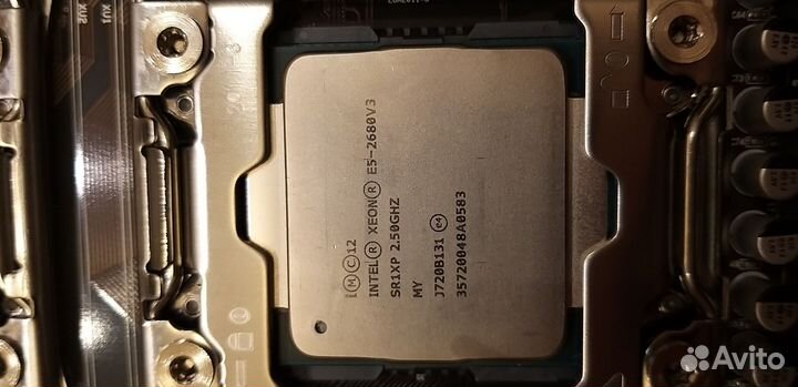 Процессор Xeon E5-2680 v3/LGA2011-3/X99 24пот 12яд