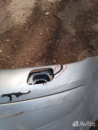 Volkswagen touran бампер передний