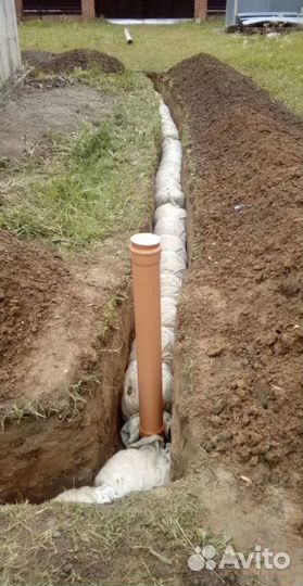 Дренаж участка под ключ