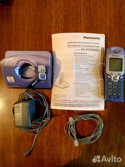 Стационарный телефон Рanasonic новый
