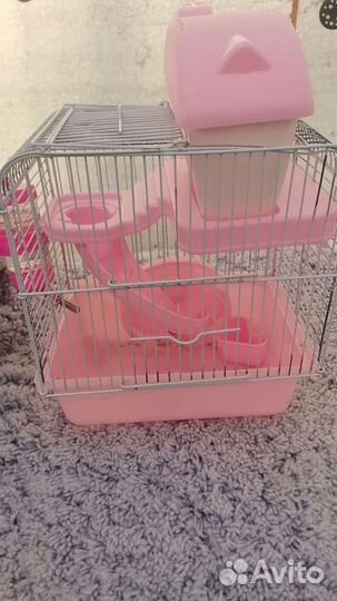 Клетка для грызунов пластиковая