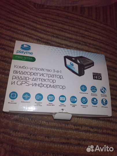 Видеорегистратор комбо 3 в 1 Playmi Tetra P 300