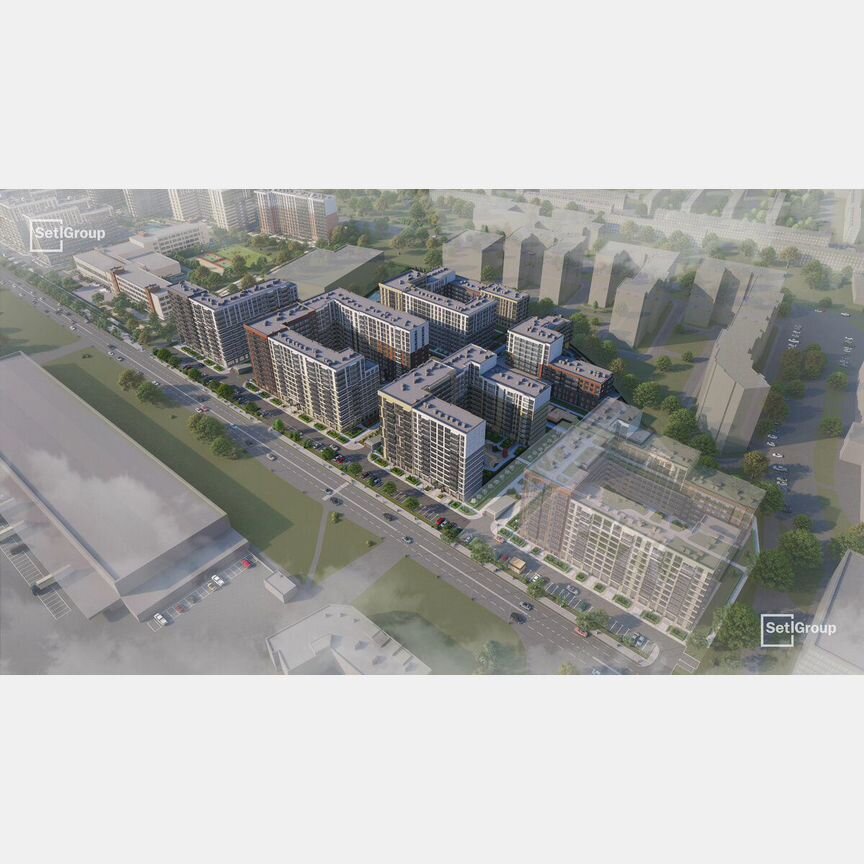 1-к. квартира, 33,3 м², 5/9 эт.