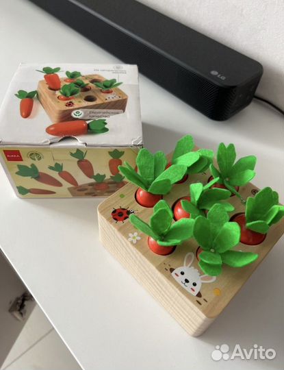 Деревянный сортер Морковки