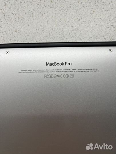 Apple MacBook pro 15 2013
