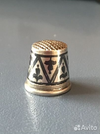 Наперсток серебряный СССР