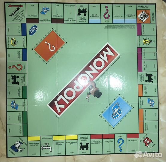 Настольная игра Hasbro Games Классическая Монополи