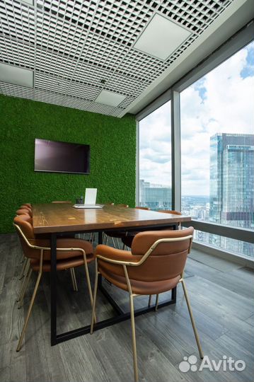 Почасовая аренда офиса в Москва-Сити