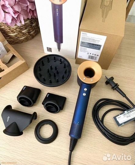 Dyson Supersonic HD08 Синий/Медь: Ваш лучший фен