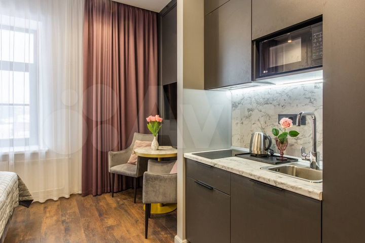 Апартаменты-студия, 25 м², 4/5 эт.