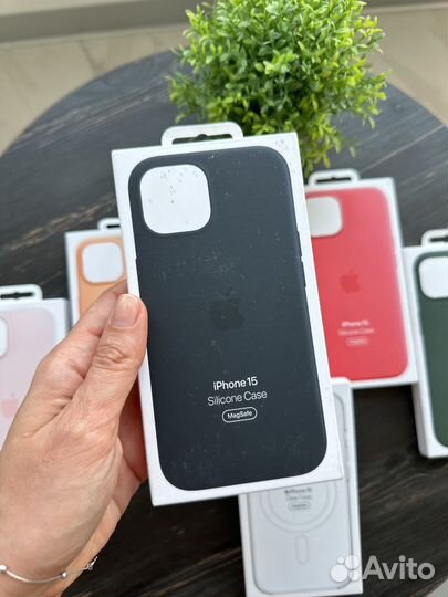 Ориг Apple Silicone Case iPhone 15/15 Plus чехол