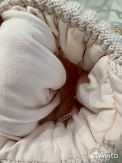 Зимний комплект шапка и шарф