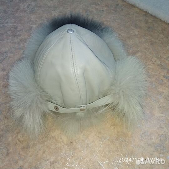 Шапка ушанка женская